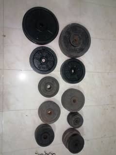 weights and rods available