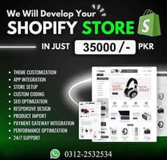 We Will Develop your SHOPIFY Running Store