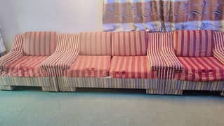 7 seaters sofa set used