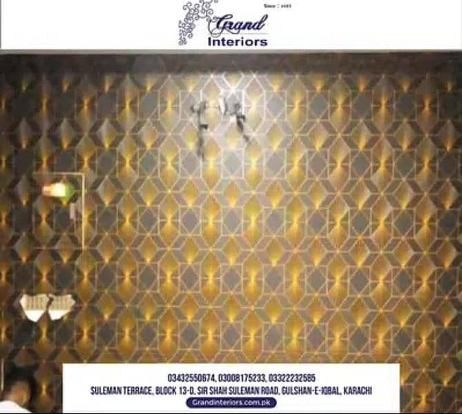 wallpapers wall morals wall panels wpvc panels by Grand interiors 1