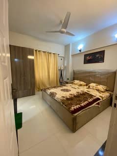 1 bed furnished apartment available for rent in gulberg green Islamabad