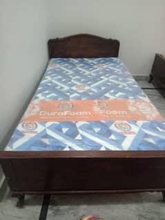 Two single beds with mattress