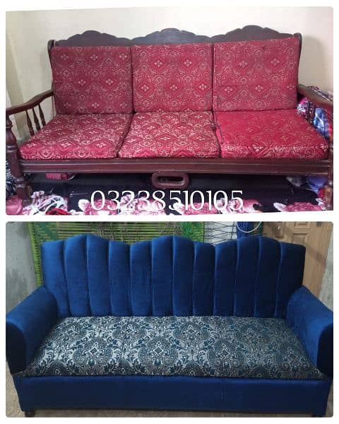 sofa repair / sofa cum bed / sofa set / sofa poshish 2
