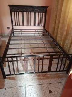 iron bed
