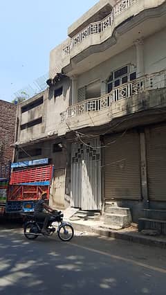 16.5 MARLA CORNER COMMERCIAL BUILDING WITH BASEMENT FOR SALE AT HOT LOCATION