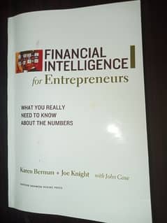 Financial Intelligence For Entrepreneurs