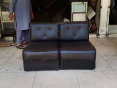 pair of one seater sofa seats