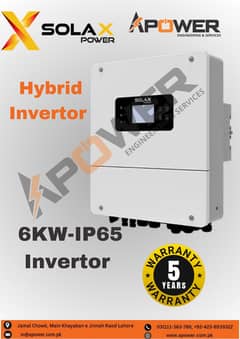 Solax Power 6kw 48V X1-HYB LV Hybrid Solar inverter (Single phase)