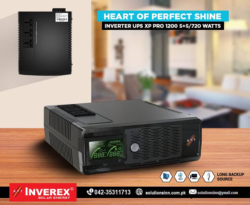 Inverex UPS 1200VA 720Watt - 1Year Warranty 0