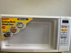 Sanyo is best microwave brand. XL size. import