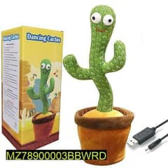 dancing cactus flush toy for babies