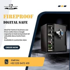DIGITAL SAFE FIRE PROOF CABINETS , STEEL CASH SAFE , SAFE LOCKERS ,
