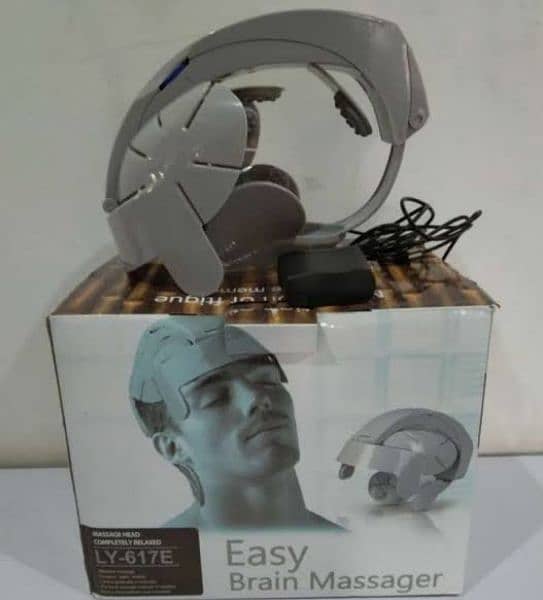 Original Electric Easy Vibrating Head Brain Massager 9