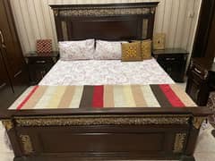 chinioti king size bed set