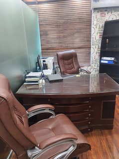 NEAR 26 STREET VIP LAVISH FURNISHED OFFICE FOR RENT 2 EXCITEVE CHAMBER 6 PERSON WORK STATION WITH AC LCD RENT ALMOST FINAL NOTE 1 MONTH COMMISSION RENT SERVICE CHARGES MUST