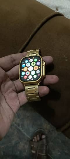 Apple china Golden smart watch, Cash on delivery available