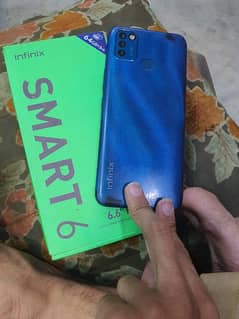infinix Smart6 3/64GB with Genuine BoX Charger