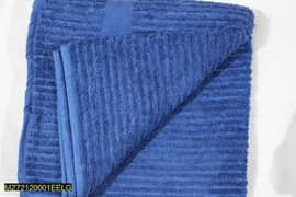 Blue fancy cotton towel