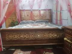 Custom-Made Furniture Set (Double Bed, Side Tables, Dressing Table)