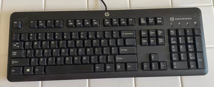 HP Keyboard (Smart Card Read) and Fujitsu Mouse (Brand New - Not Used)
