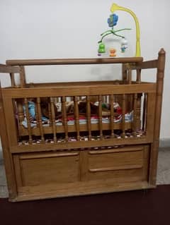 kids wooden cot