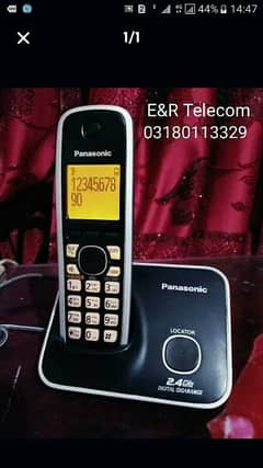 Panasonic 3711 Malaysia Cordless Phone Free delivery all Pakistan