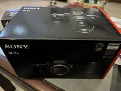 Sony A7iii with 28-70mm Sony kit lens