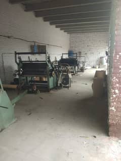 Factory Available For Rent In Khurianwala Best For Any Business