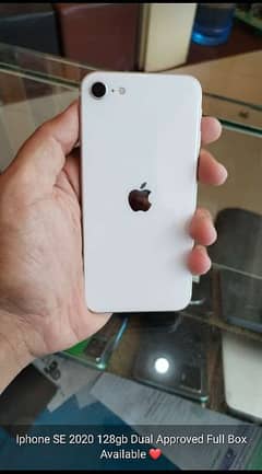 iPhone 8se 2020 dual Approved Full box Available