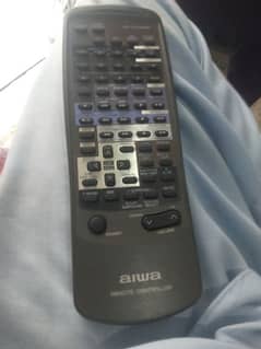 aiwa deck remote controller