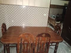 Dining table with 6chairs