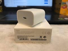 Apple USB-C 20W Power Adapter Fast Charger - Rapid Charging for iPhone