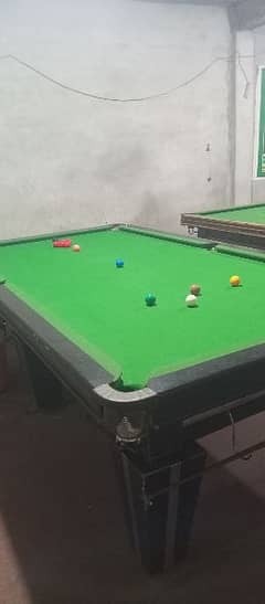 snooker table 2 pieces