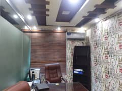 NEAR 26 STREET VIP LAVISH FURNISHED OFFICE FOR RENT 2 EXCITEVE CHAMBER 6 PERSON WORK STATION WITH AC LCD RENT ALMOST FINAL NOTE 1 MONTH COMMISSION RENT SERVICE CHARGES MUST