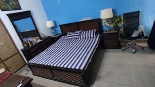 King Size Double Bed With. .