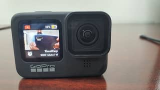 Gopro 9 with accessories in excellent condition