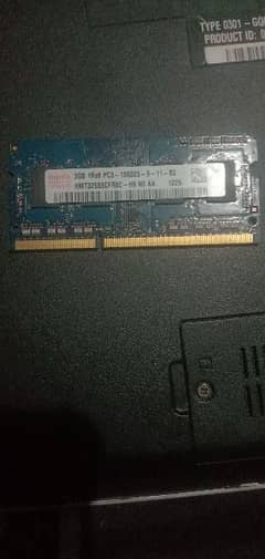 laptop Hynix Ram DDR3  2GB