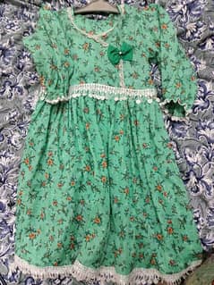 lawn printed frock 9 years old