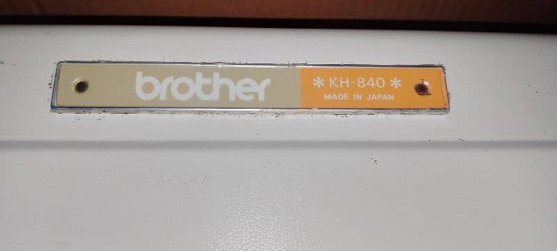 brother knitting machine kh840 11