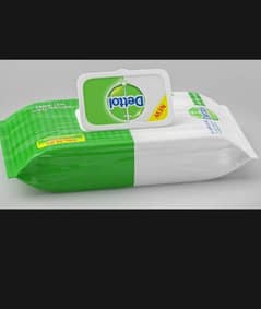 Dettol baby wipes 72 sheets