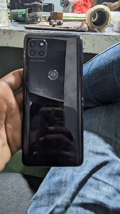 Motorola one 5g ace PTA aproved  with charger and pouch  urgent sale