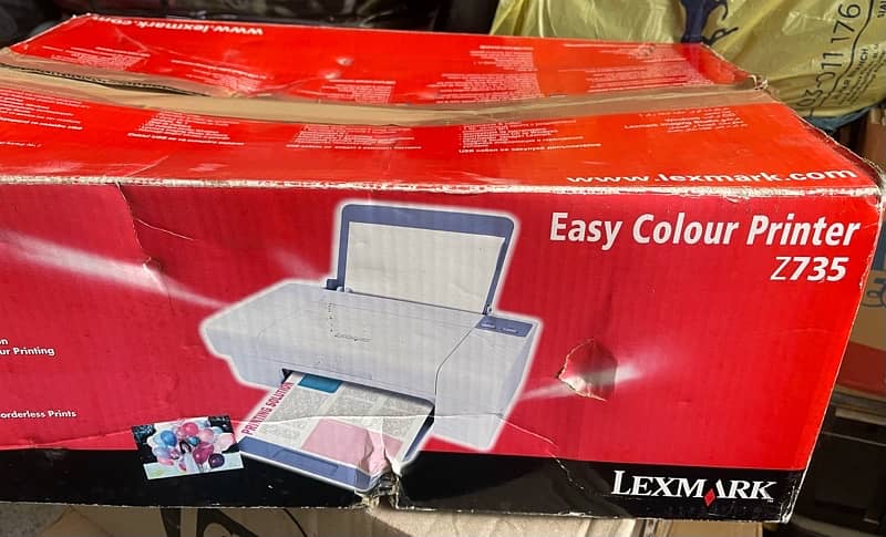 Lexmark printer coloured Z735 5