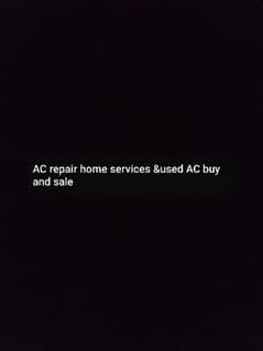 Air conditioner repair services