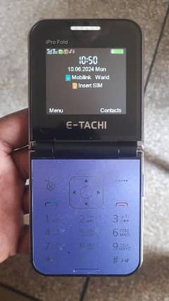 E Tachi fold iPro keypad phone