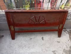pure wood bed mazboot good condition