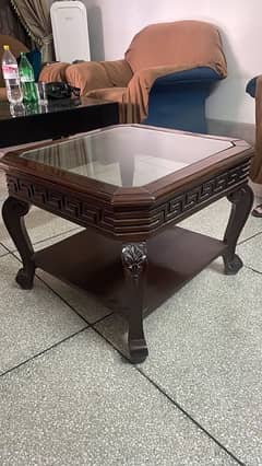 center table with 2 side table