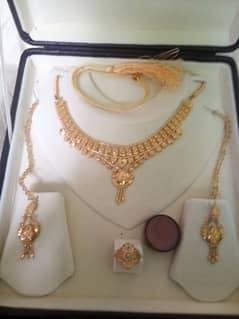 gold jewellery set