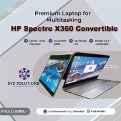 HP Spectre x360  | 7TH GEN | Intel Core I7-7500U |