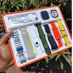 S100 Ultra Max Smart Watch 7 Straps Smart watch For men Women