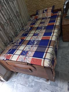 single bed avaliable in pure strong wood